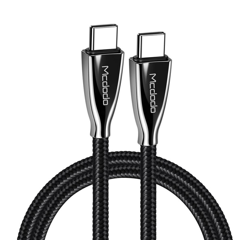 60W USB C To USB C Cable 3A Fast Charging Nylon Braided 10