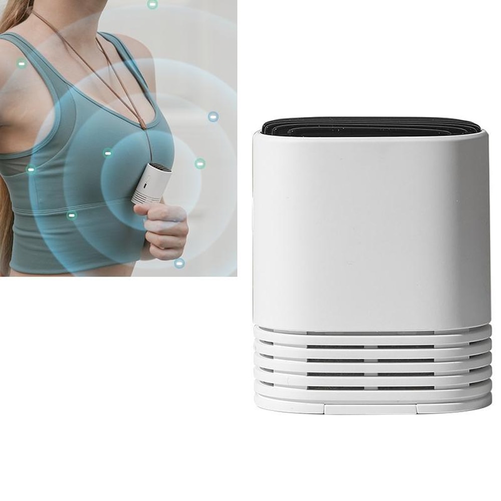 Hanging Neck Negative Ion Air Purifier Portable Personal Air Cleaner for Everyday Fresh Air Support