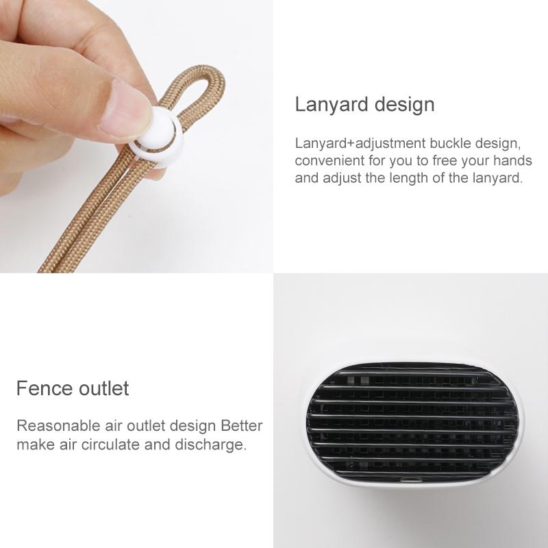 Hanging Neck Negative Ion Air Purifier Portable Personal Air Cleaner for Everyday Fresh Air Support