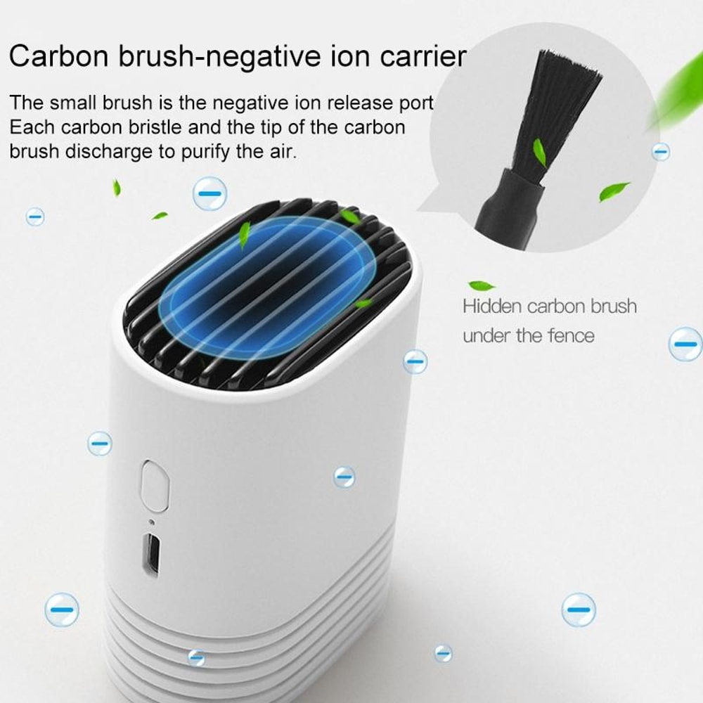 Hanging Neck Negative Ion Air Purifier Portable Personal Air Cleaner for Everyday Fresh Air Support