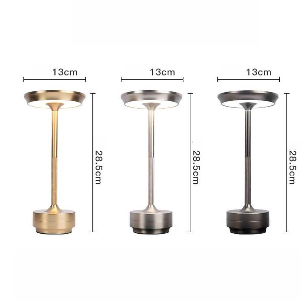 Rechargeable LED Desk Lamp With Touch Control Portable Night Light Bar 4