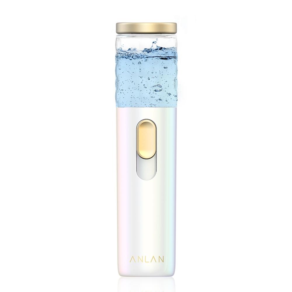 Portable Nano Mist Sprayer Facial Moisturizing Device USB Rechargeable Skin Hydration Sprayer Green