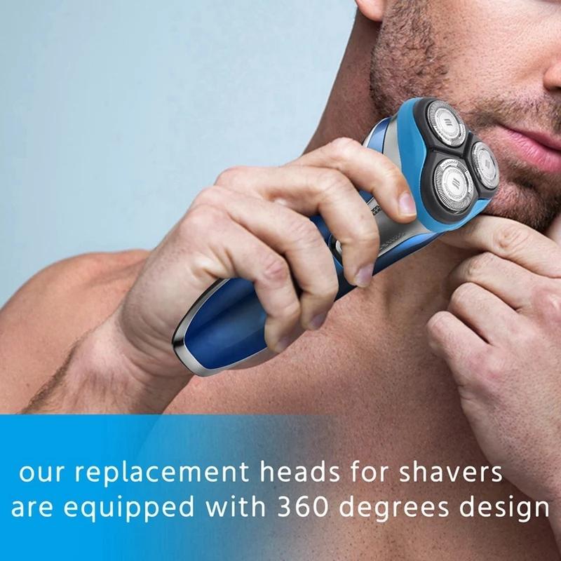 Philips HQ8 Replacement Shaving Head Kit For AT PT Series Electric Razor Blades 5
