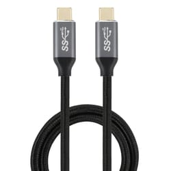 high speed usb c to usb c cable 10gbps fast charging durable braided type c cord