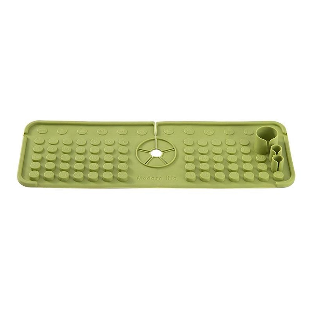 Faucet Silicone Sink Drainage Mat Anti-Slip Splash Guard Kitchen Sink Protector Mat