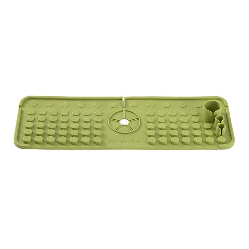 Faucet Silicone Sink Drainage Mat Anti-Slip Splash Guard Kitchen Sink Protector Mat