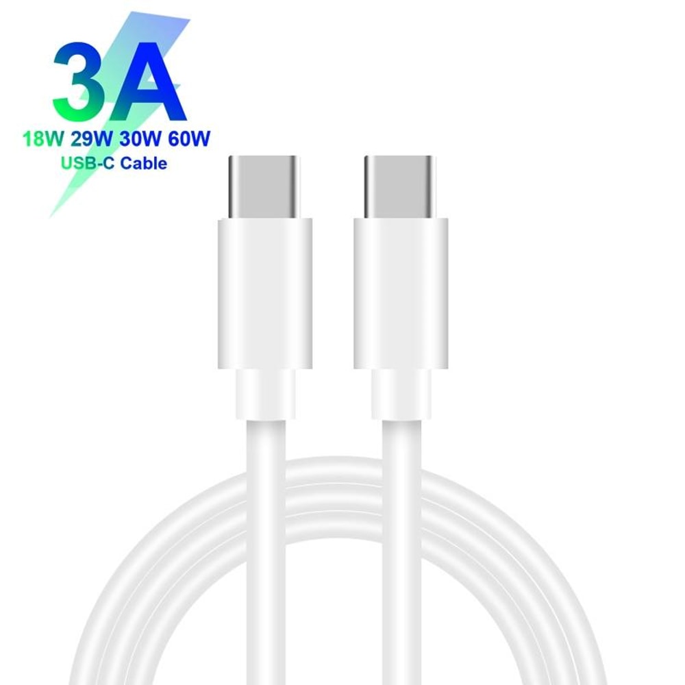 USB C Fast Charging Cable 3A PD Data Transfer Cord For Phones Tablets Laptops 8