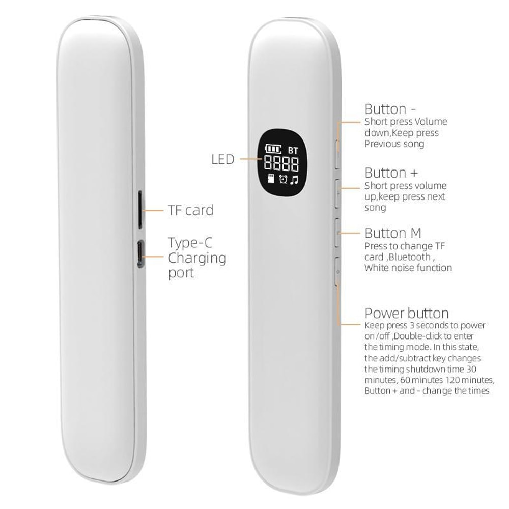 Bone Conduction Sleep Speaker Bluetooth 54 Wireless Headband For Side Sleepers 3