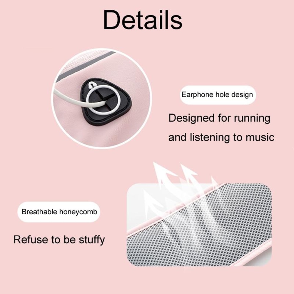 Waterproof Running Waist Pack Phone Belt For Sports And Travel 5