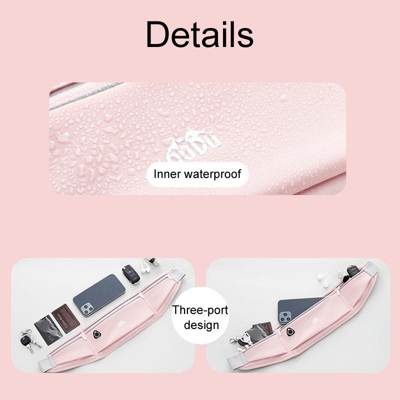 Waterproof Running Waist Pack Phone Belt For Sports And Travel 2