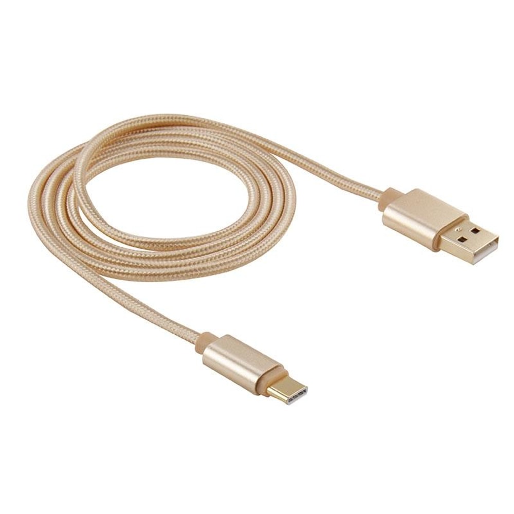 Durable USB C Charging Cable Braided Fast Sync Type C Cable With Metal Connectors 3