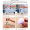Bulb Shape Aromatherapy Humidifier Essential Oil Diffuser Portable Air Humidifier LED For Home Offi 3