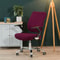 Stretch Office Chair Cover Set With Seat Cushion Protector Soft Elastic Desk Chair Slipcover 0