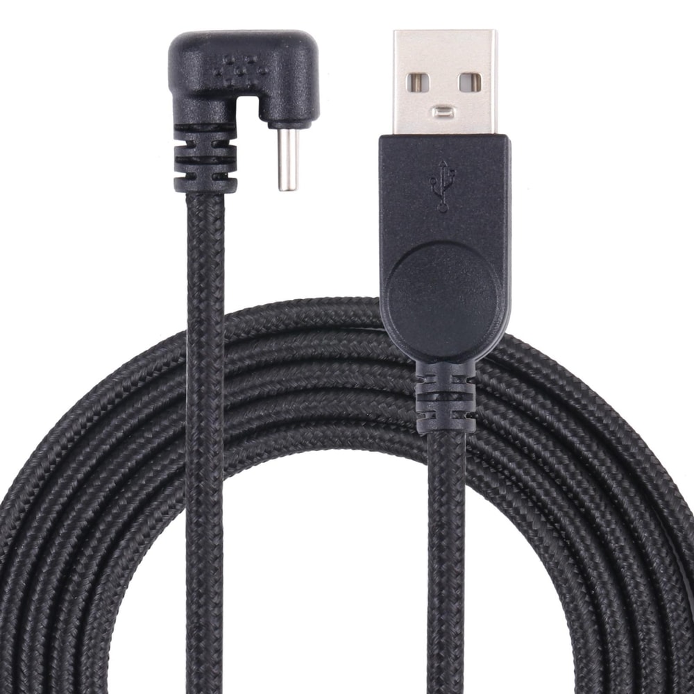 U Shaped USB C Cable Nylon Braided Fast Charge Data Cable For Gaming And Comfortable Use 1