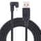 U Shaped USB C Cable Nylon Braided Fast Charge Data Cable For Gaming And Comfortable Use 1