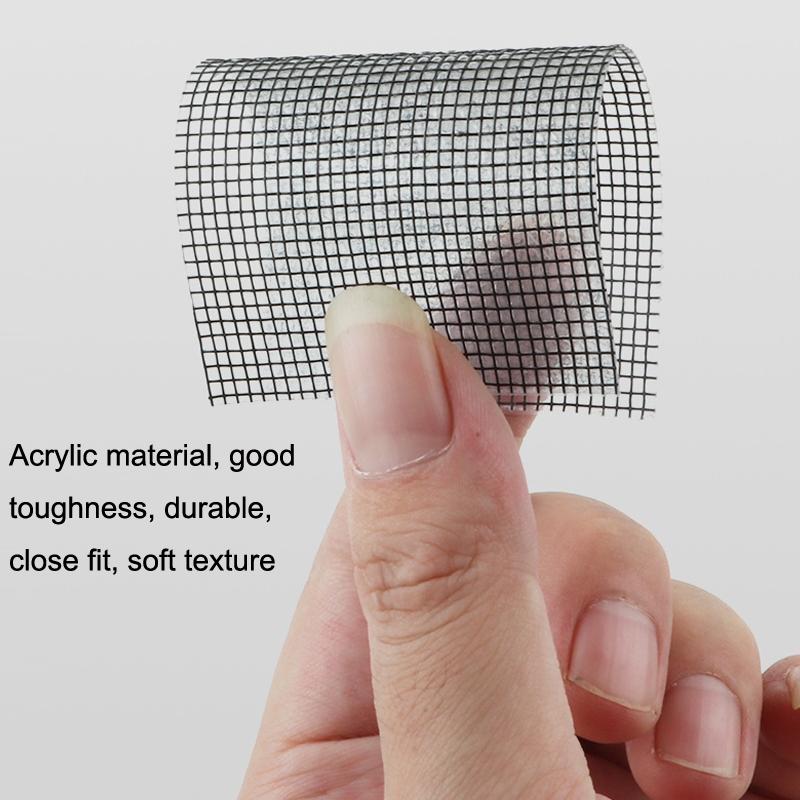 Magnetic Screen Door Mosquito Net Curtain With Easy Repair Patch 2