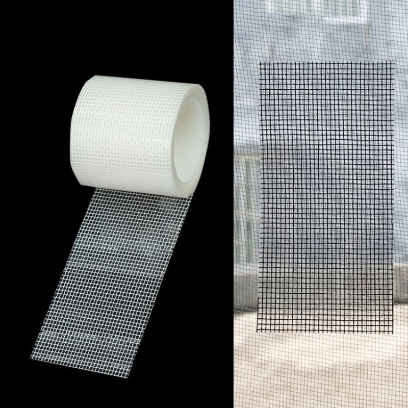 Magnetic Screen Door Mosquito Net Curtain With Easy Repair Patch 8