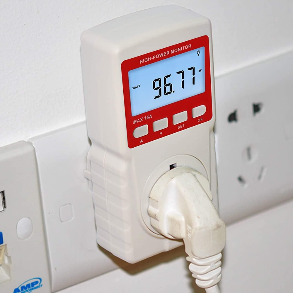 BENETECH Energy Meter Plug Power Consumption Monitor US Plug