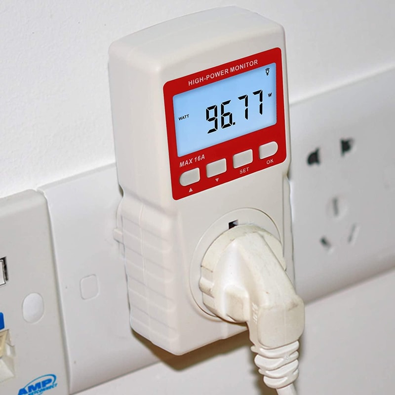 BENETECH Energy Meter Plug Power Consumption Monitor US Plug