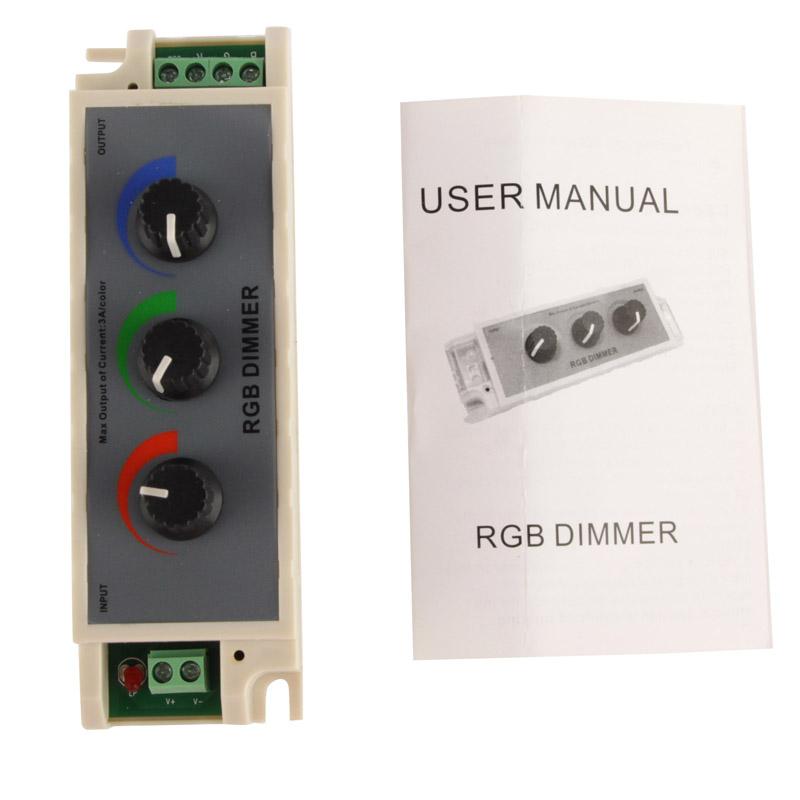 Channel RGB LED Dimmer Controller for LED Strip Lighting