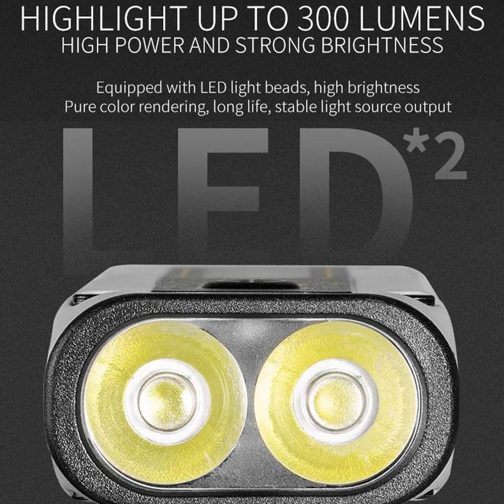 LED Work Light With Power Display Magnetic COB Flashlight For Emergency Repair Outdoor Use 9