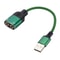 USB Audio Adapter USB To 35mm Splitter Dual Headphone Mic Cable External Sound Card 0
