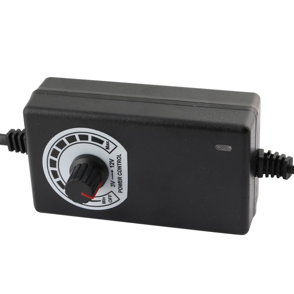 Adjustable Power Supply Adapter 3V12V Universal AC DC Adapter 2A Multi Voltage Charger 2