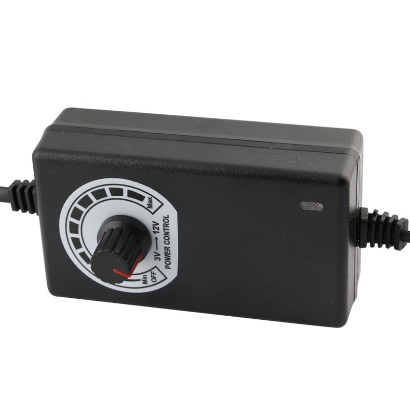 Adjustable Power Supply Adapter 3V12V Universal AC DC Adapter 2A Multi Voltage Charger 2