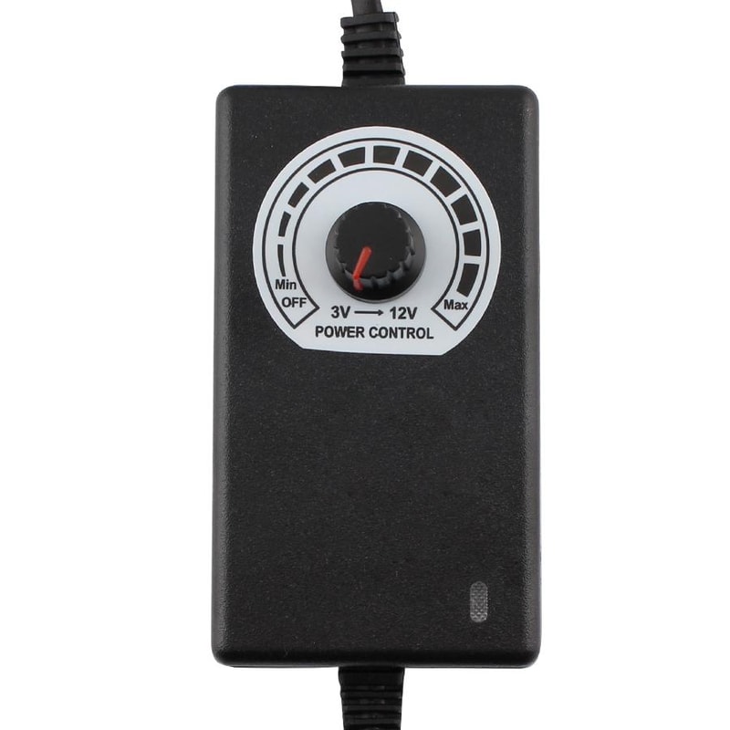 Adjustable Power Supply Adapter 3V12V Universal AC DC Adapter 2A Multi Voltage Charger 4