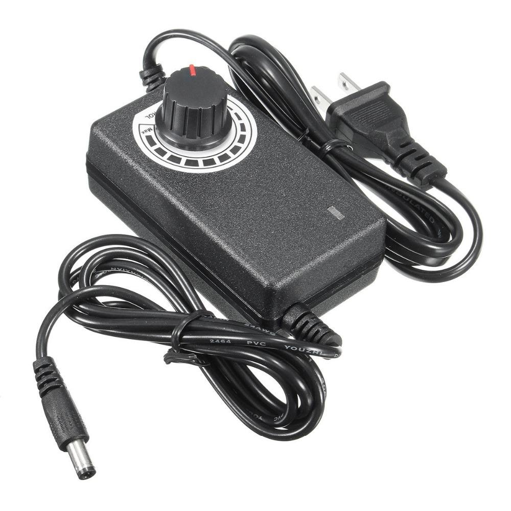 Adjustable Power Supply Adapter 3V12V Universal AC DC Adapter 2A Multi Voltage Charger 5