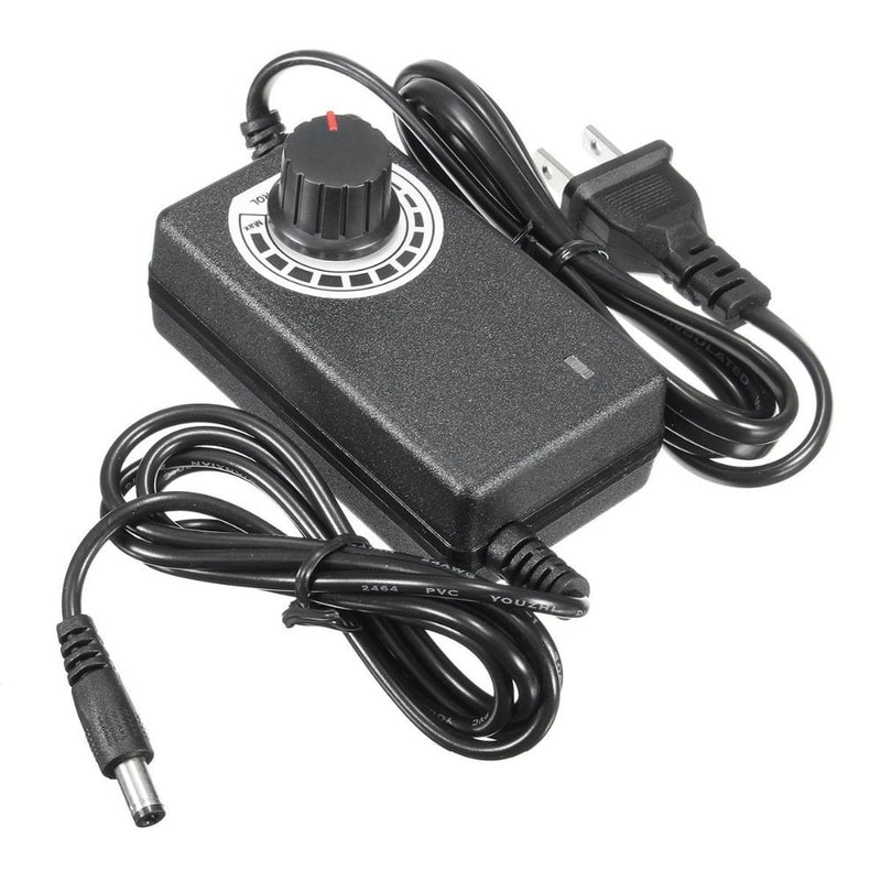 Adjustable Power Supply Adapter 3V12V Universal AC DC Adapter 2A Multi Voltage Charger 5