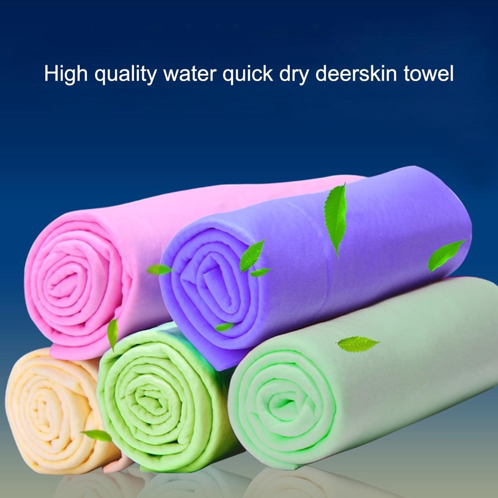 Super Absorbent PVA Car Drying Towel Synthetic Chamois Cloth For Fast Auto Detailing 9