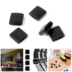 universal air fryer rubber bumpers set, silicone tray protectors & replacement parts