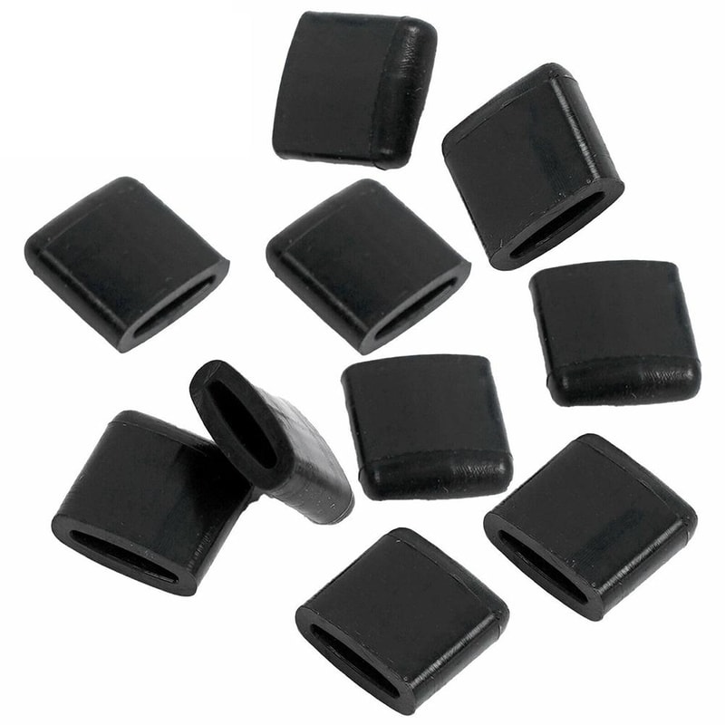 Universal Air Fryer Rubber Bumpers Set, Silicone Tray Protectors & Replacement Parts