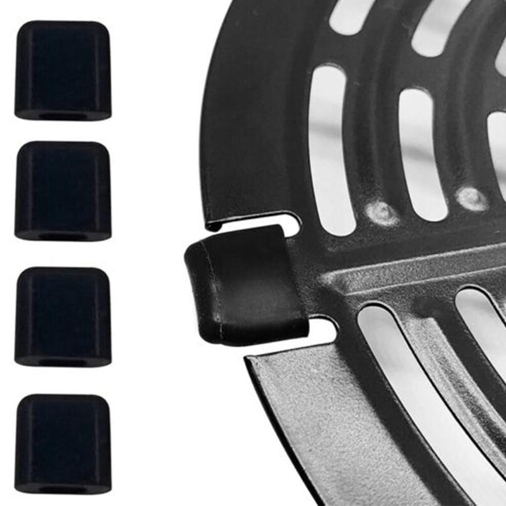 Universal Air Fryer Rubber Bumpers Set, Silicone Tray Protectors & Replacement Parts