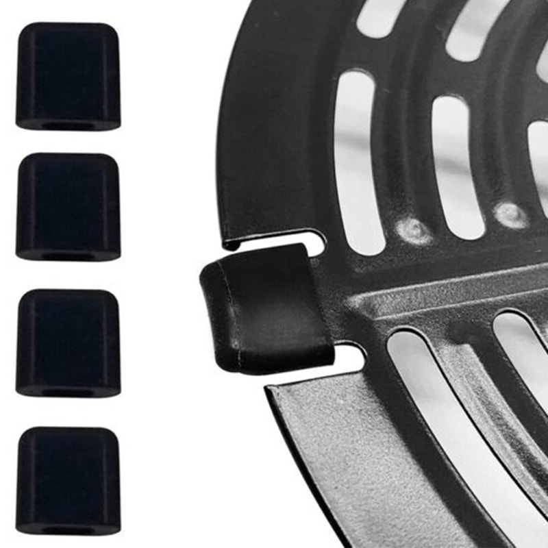 Universal Air Fryer Rubber Bumpers Set, Silicone Tray Protectors & Replacement Parts