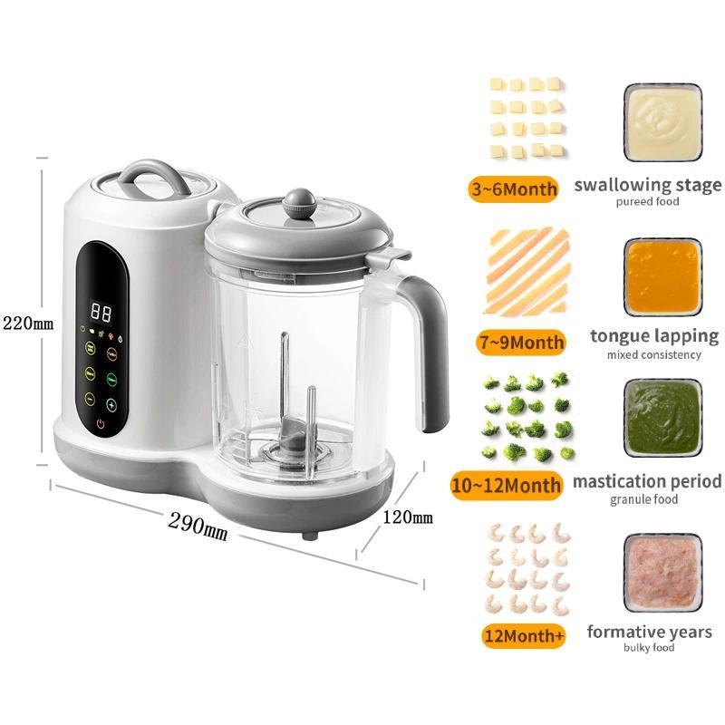 Smart Automatic Baby Food Processor Steamer Blender For Healthy Homemade Meals 1