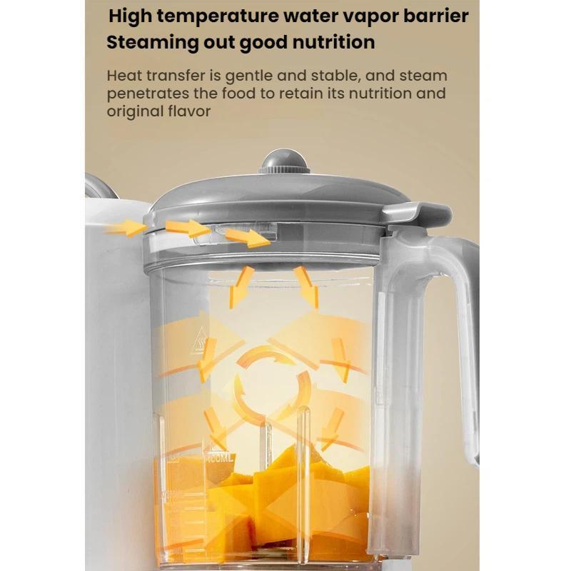 Smart Automatic Baby Food Processor Steamer Blender For Healthy Homemade Meals 4