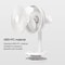SOLOVE USB Rechargeable Desk Fan Portable Mini Desktop Fan