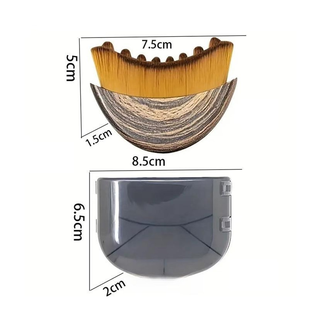 Lymphatic Massage Brush for Face and Body Sculpting with Travel Case