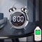 LED Alarm Clock With Night Light Loud Alarm Plug In Digital Bedside Clock 0