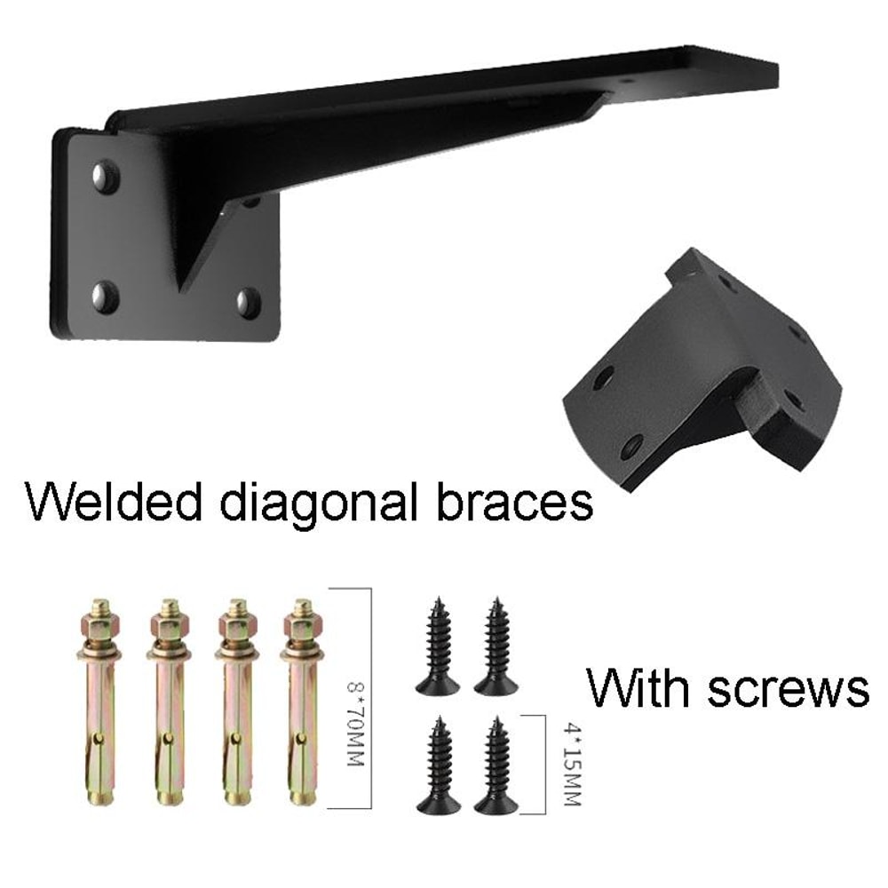 Heavy Duty Shelf Bracket Concealed Steel Support For Wall Mounted Shelves 3