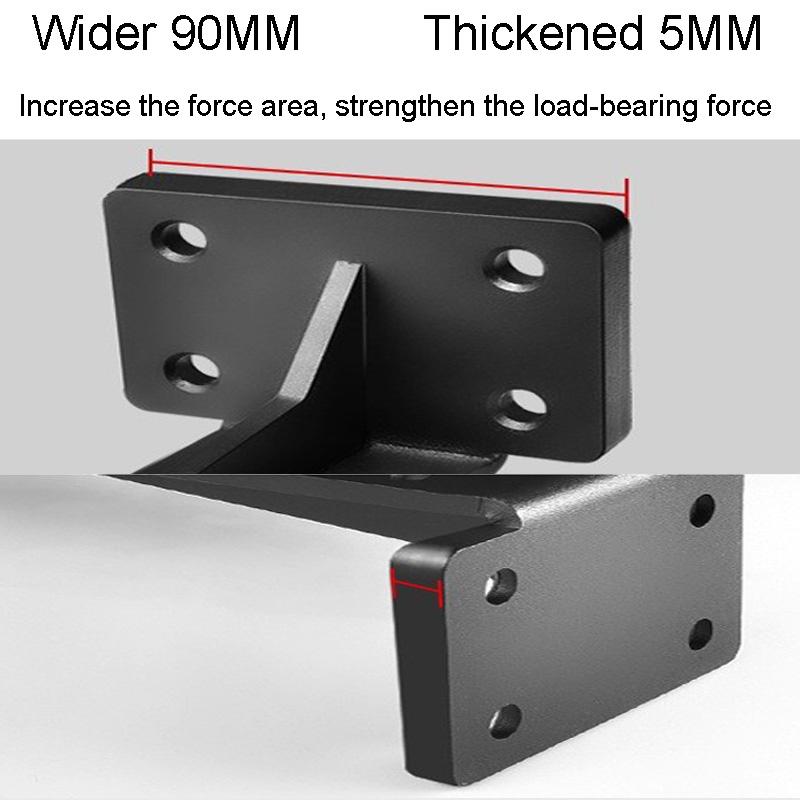 Heavy Duty Shelf Bracket Concealed Steel Support For Wall Mounted Shelves 7