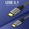 Premium USB C To USB C Cable USB 31 Fast Charging Durable Braided Type C Cord 1
