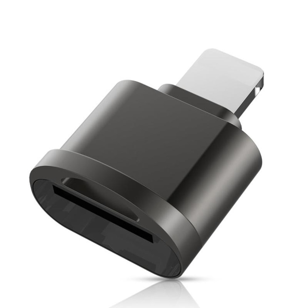 8 Pin Lightning To TF Card Reader Adapter Portable Mini Memory Card Reader 1