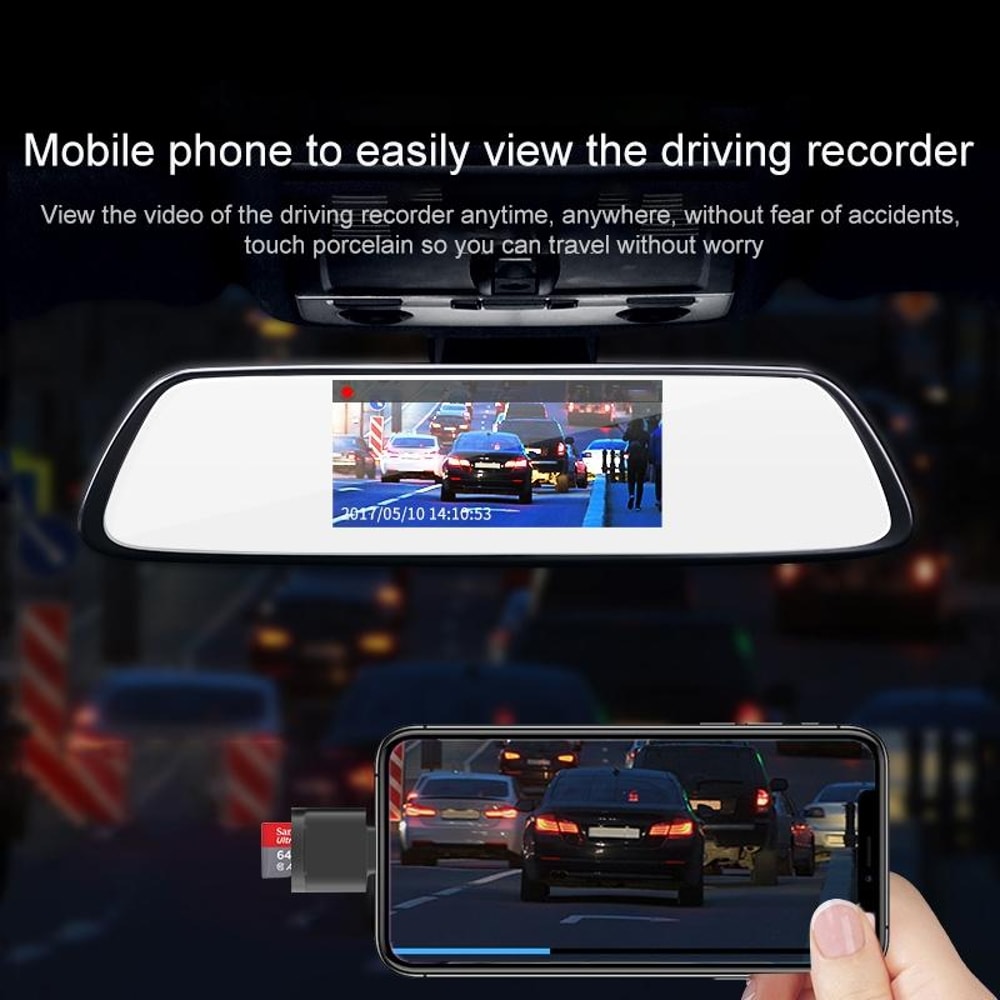 8 Pin Lightning To TF Card Reader Adapter Portable Mini Memory Card Reader 5