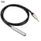 Audio Adapter Cable 1m Gold Plated Stereo Converter For Headphones Amplifiers 0