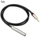 Audio Adapter Cable 1m Gold Plated Stereo Converter For Headphones Amplifiers 0
