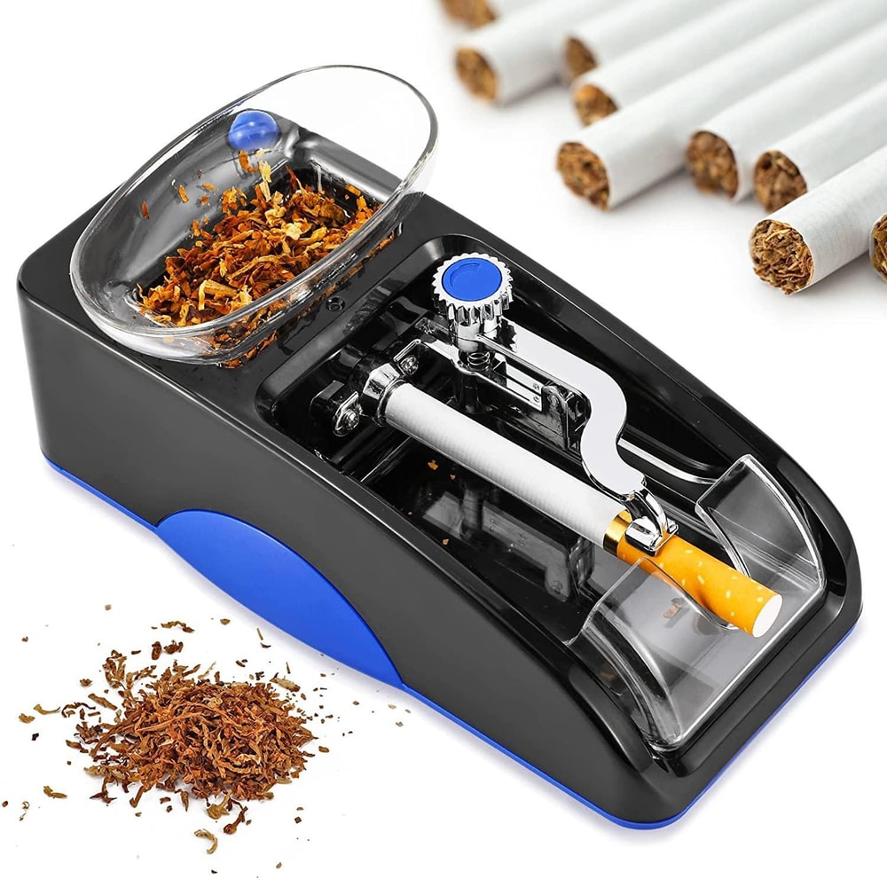 Automatic Electric Cigarette Rolling Machine Adjustable Tobacco Injector Maker 0