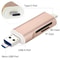 3 In 1 USB C Card Reader OTG Adapter For Micro SD TF USB Devices 5